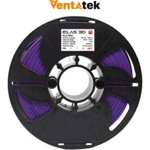 Elas 3D Mor Pla Pro Filament - 1.75MM - 1 kg