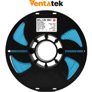 Elas 3D Açık Mavi Pla Pro Filament - 1.75MM - 1 kg