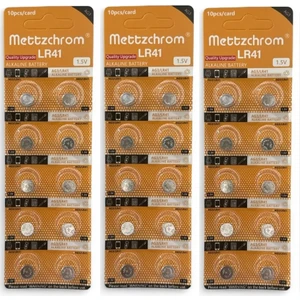 Ag3 LR41 384 L736 1.5V Alkaline Düğme Pil 30'lu