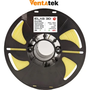 Elas 3D Pastel Sarı Pla Pro Filament - 1.75MM - 1 kg
