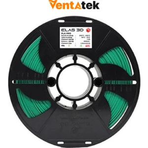 Elas 3D Yeşil Pla Pro Filament - 1.75MM - 1 kg