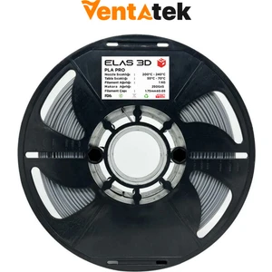 Elas 3D Gri Pla Pro Filament - 1.75MM - 1 kg