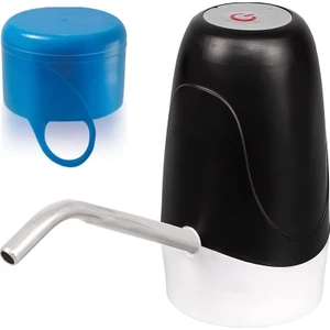 Şarjlı Damacana Su Pompası Çift Batarya Özel (Kapak Hediyeli)