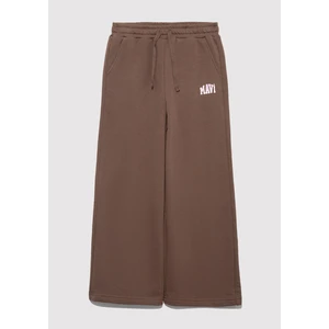 Mavi Logo Baskılı Kahverengi Eşofman Altı 7010038-87181