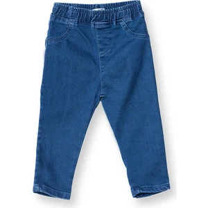 Hellobaby Kız Bebek Denim Pantolon Reçme Paça