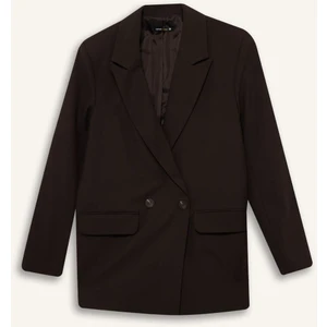 Oversize Ceket Yaka Blazer Ceket E7732AX25AU