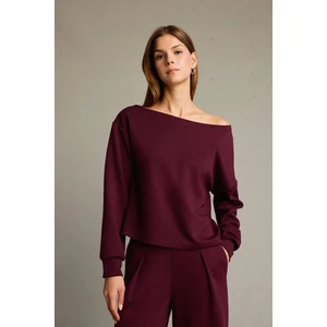 Kayık Yaka Modal Sweatshirt G2914AX25AU