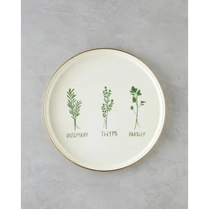 Plantopia Emaye Tepsi 31 cm Yeşil