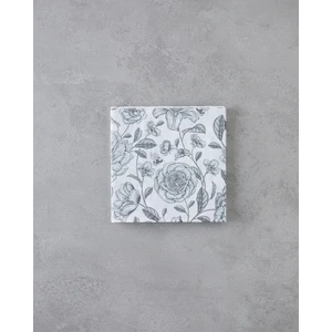 Roseray Kağıt 20'li Kağıt Peçete 33X33 cm Siyah - Beyaz