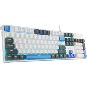 Kb-Mk2 Nimbus Red Switch Rainbow Aydınlatmalı Anti-Ghosting Mekanik Klavye Gaming Oyuncu Klavyesi