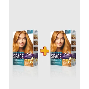 Color Space Infinity 2'li Set Saç Boyası  8.73 Karamel