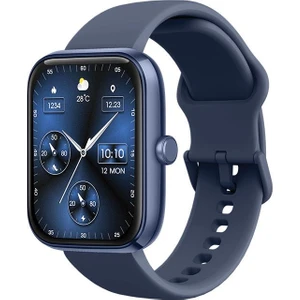 Tempus 47 mm  Dikdörtgen Kasa Akıllı Saat Mavi 2S09W