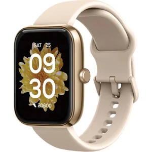 Tempus 47 mm  Dikdörtgen Kasa Akıllı Saat Altın 2S09W