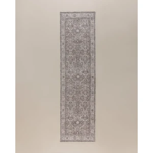 Madame Coco Orval Mandala Halı - Kahverengi - 80X300 cm