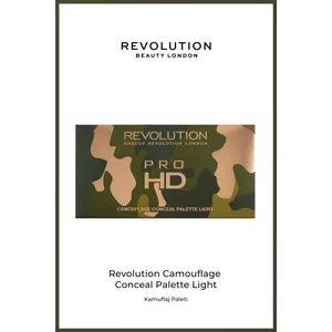 Hd Camouflage Concealer Palette - Light
