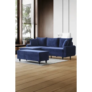 Corner Flavia Köşe Takımı Puflu