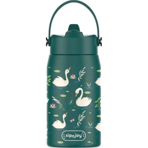 Sipnjoy - Lil'straw Çocuk Su Termosu | 420 ml - Swan Harmony