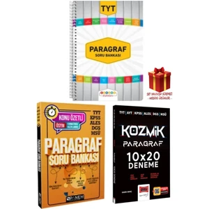 Panem Yayınları TYT Deneme Dükkanı Paragraf Soru Bankası + Panem Paragraf Soru Bankası + Deneme