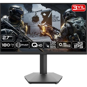 X27F180QP 27" 180Hz 0.5ms FAST IPS Qhd 1.07B Color Depth 8 Bit + FRC HDMI*2 + Dp*2 PIVOT RGB GAMING MONITOR