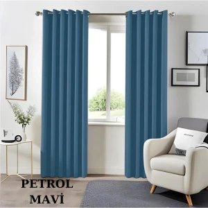 Mebelport Curtain Blackout Fonluk Kuşgözü Dikim Şekli Tek Kanat