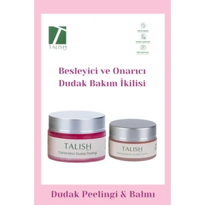 2'li Dudak Bakım Seti - Canlandırıcı Dudak Peelingi + Nemlendirici Dudak Balmı