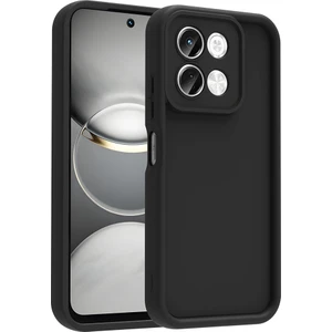 Tecno Spark 30 4g Kılıf Kamera Korumalı Ata Ananas Kapak - Siyah