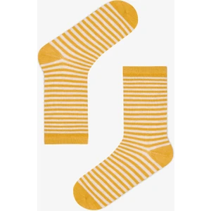 5 Çift Pamuklu Çzigili Soket Çorap