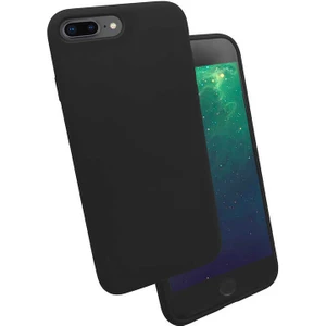 iPhone 8 Plus Uyumlu Ata Silk Silikon-Siyah