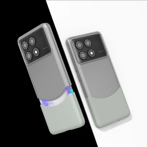 Poco X6 Pro Kılıf Mıknatıslı Ata Duble Kapak - Gri