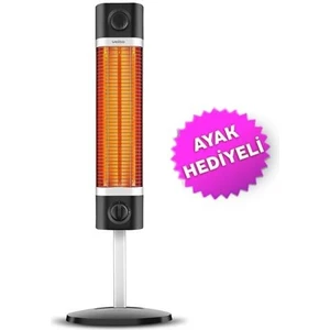 CH 1800 XE 1800 Watt Karbon Infrared Isıtıcı + Ayak Hediyeli CH-1800XE