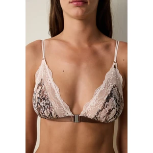 Dantelli Balensiz Dolgusuz Üçgen Sütyen