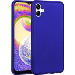 Galaxy A04 Kılıf Ata Premier Silikon Kapak-Saks Mavi