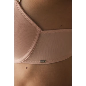 Açık Gül Kurusu Essentials Balenli Push Up Sütyen