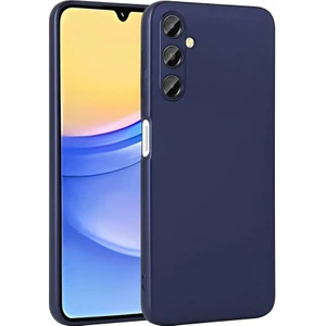 Galaxy A15 Kılıf Ata Premier Silikon Kapak-Lacivert