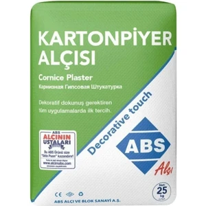 Çabuk Donan Alçı Kartonpiyer Alçı 1 kg - Pürüzsüz Yüzey