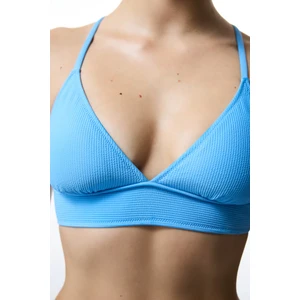 Mavi Bubble Bralette Bikini Üstü