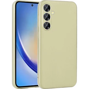 Galaxy A35 Kılıf Ata Premier Silikon Kapak-Gold