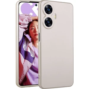 Realme C55 Kılıf Ata Premier Silikon Kapak-Gold