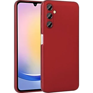 Galaxy A25 Kılıf Ata Premier Silikon Kapak-Kırmızı