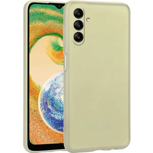 Galaxy A04S Kılıf Ata Premier Silikon Kapak-Gold