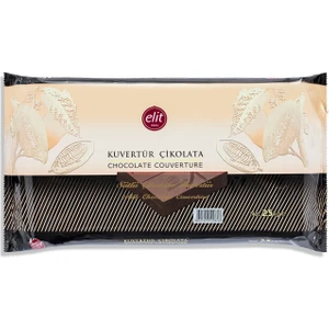 Elit Çikolata Sütlü Kuvertür Çikolata 2,5kg Glutensiz