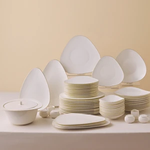 Fine Pearl Tristan 62 Parça 12 Kişilik Yemek Takımı Gold