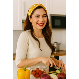 Puantiyeli Bandana