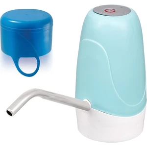 Şarjlı Damacana Su Pompası Çift Batarya Özel (Kapak Hediyeli)