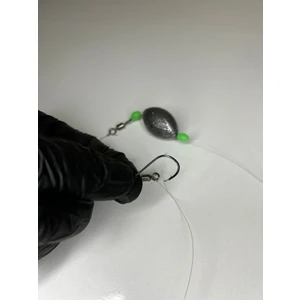 Lrf Için Özel Yapım Glowlu Tek Iğneli 5 Gram Gezer Kurşunlu Hazır Olta Iğnesi Takımı Tekne Kıyı