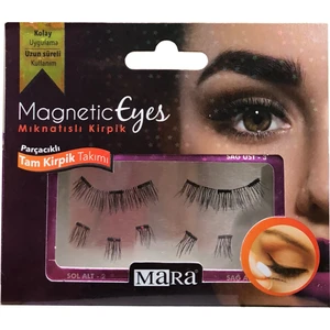 Mıknatıslı Tam Kirpik Takımı Parçalı