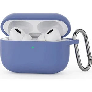 Apple Airpods Pro 3.nesil ile Uyumlu Esnek Silikon Koruyucu Kılıf + Askı Aparatı