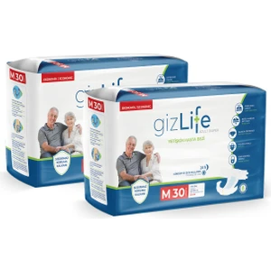 Gızlıfe Yetişkin Hasta Bezi Bel Bantlı Orta Boy Medium 60'Lı