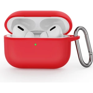 Apple Airpods Pro 3.nesil ile Uyumlu Esnek Silikon Koruyucu Kılıf + Askı Aparatı