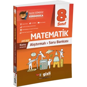 Gizli Yayınları 8. Sınıf LGS Matematik Konu Anlatımlı Alıştırmalı Soru Bankası